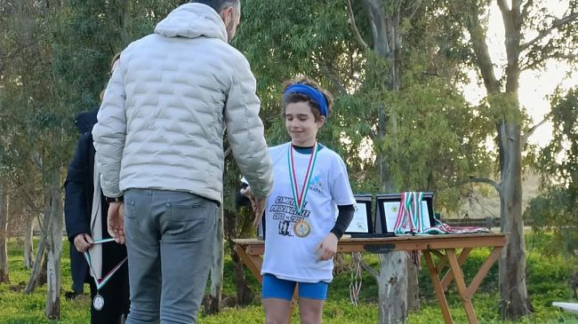 Francesco Biondo è campione provinciale di corsa campestre