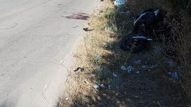 Trapani, incidente tra auto e scooter: ferito un uomo