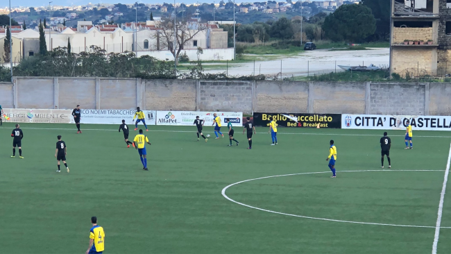 Cronaca del match e il tabellino della sfida Castellammare-Mazara