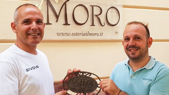 L'Amira premia l'Osteria 