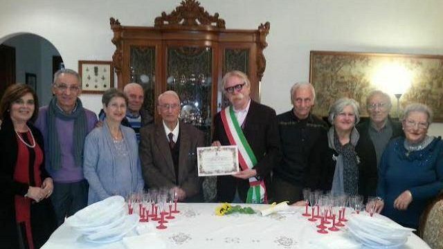 Domenico Livorsi compie 100 anni. Festeggiato dalla famiglia e dal Sindaco Cristaldi