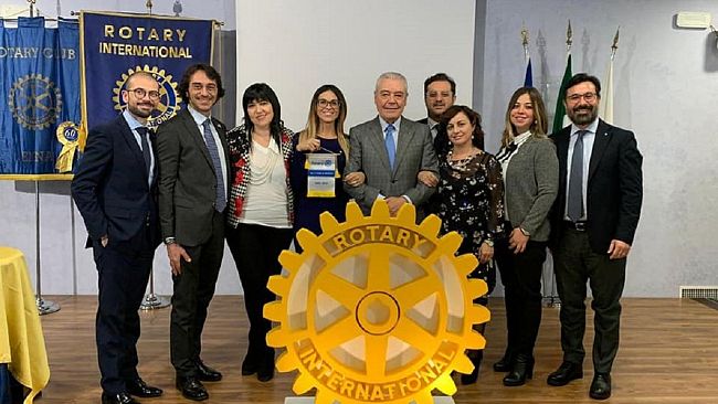 Un prestigioso riconoscimento attribuito al Rotary club di Partanna