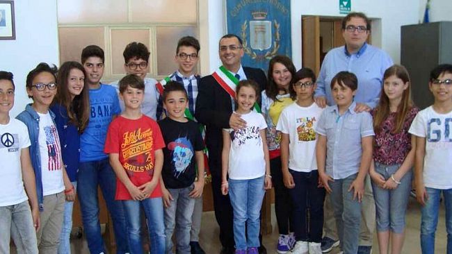 Petrosino, Si è insediato il baby consiglio comunale