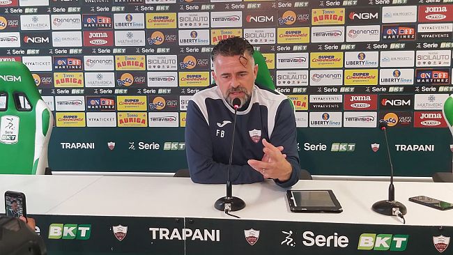 Trapani Calcio, Baldini: ” Domani partita fondamentale per accorciare la classifica in maniera positiva”