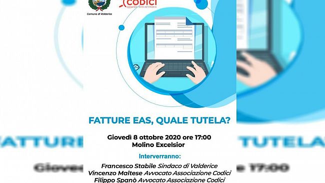 Valderice, un incontro a tutela dei cittadini nei confronti delle ultime fatture EAS