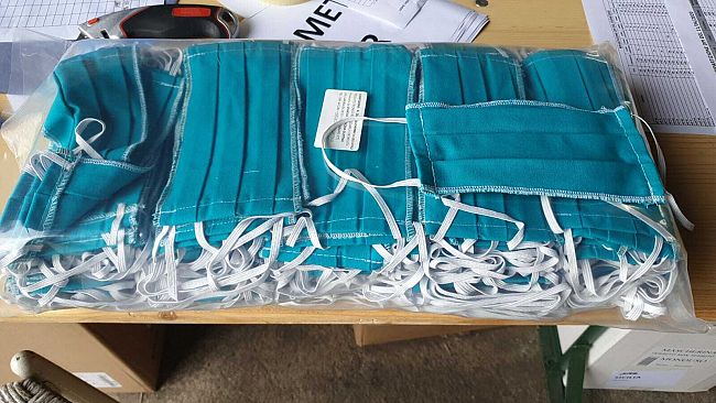 Azienda siciliana distribuirà con la Protezione Civile mascherine per uso civile lavabili fino a mille volte.