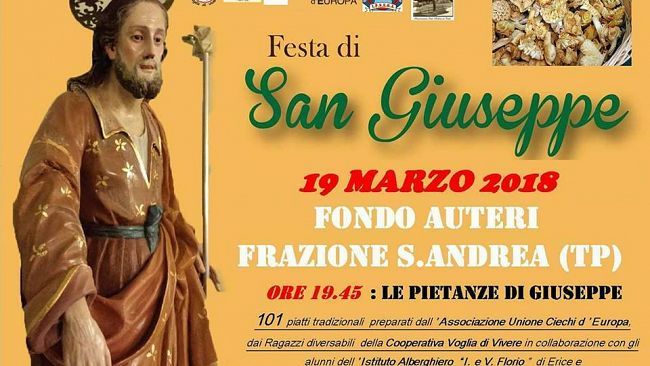 Alla riscoperta delle tradizioni: al Fondo Auteri le “101 pietanze di San Giuseppe”