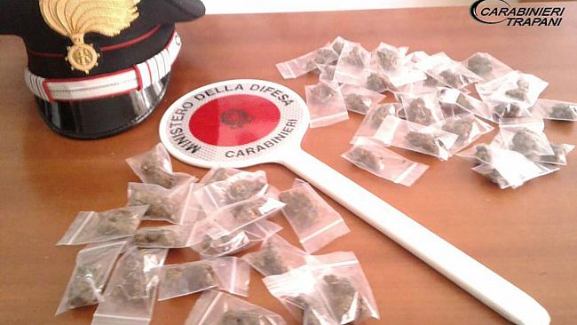 Castellammare del Golfo: Arrestato 50enne dai Carabinieri per spaccio di droga