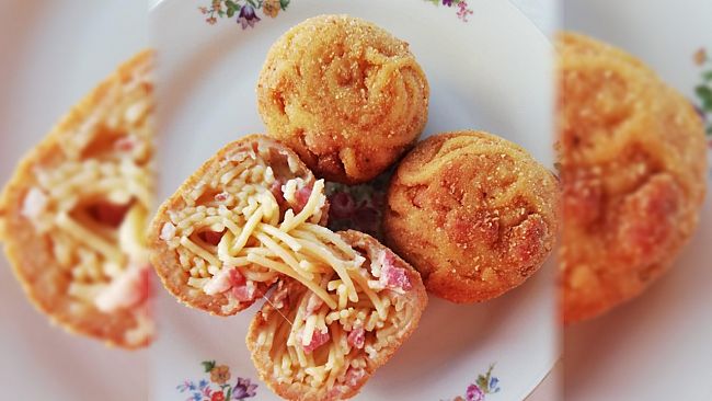 “La ricetta della Domenica”: le arancine di spaghetti alla carbonara