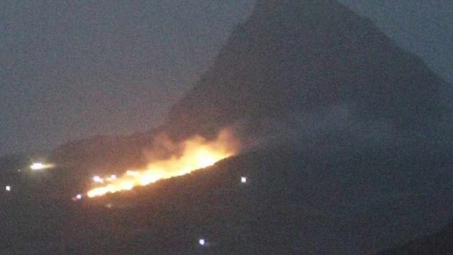 Ancora fiamme nel trapanese