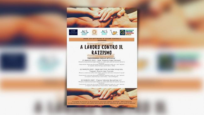 UNAR. XIX Settimana di azione contro il razzismo, a Mineo, Marsala e Caltagirone
