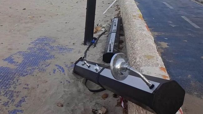 Mazara, ancora atti vandalici: danneggiata una doccia a Tonnarella. Mancanza di senso civico (altro che 