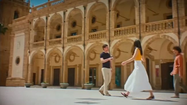 Mazara nello spot della birra Messina 