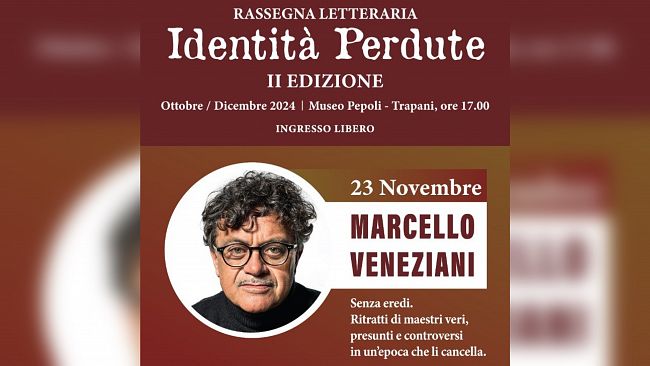 Trapani, “Identità perdute”: sabato l'incontro con Marcello Veneziani