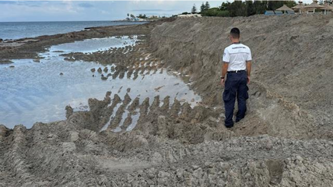 Marsala: abusi edilizi sulla spiaggia del litorale sud, la Guardia Costiera interviene