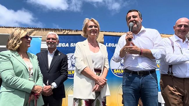 Salvini a Marsala: pieno sostegno a Giulia Adamo e focus su porto, aeroporto e infrastrutture