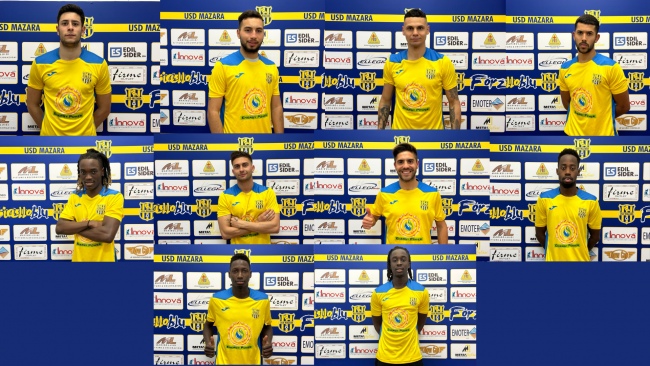 USD Mazara, presentazione nuovi calciatori