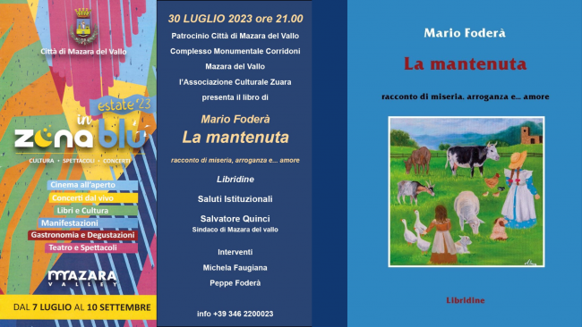 Estate Mazarese, domani la presentazione del libro