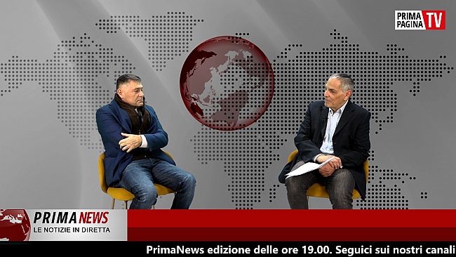 Attualità Prima news. 19 gennaio: ospite il Contrammiraglio Danilo Marino