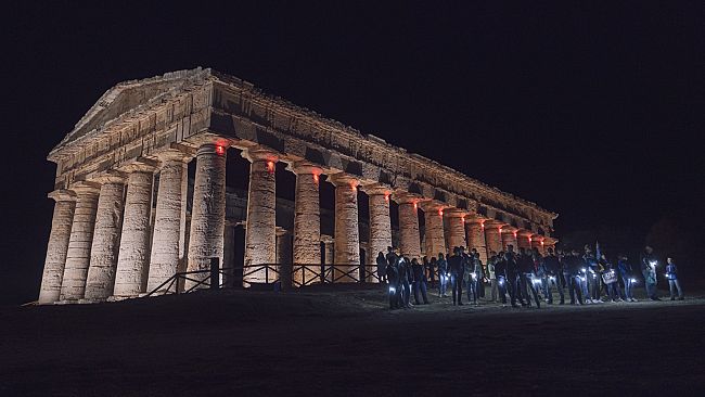 Alla luce delle lanterne nel Parco di Segesta per le Giornate europee del Patrimonio 