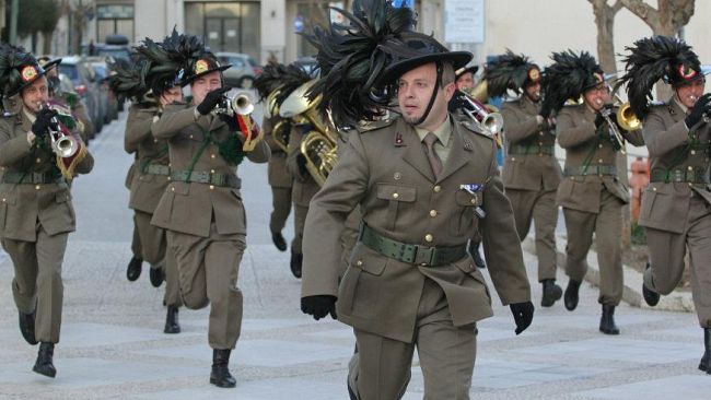 Mazara, Bersaglieri in musica