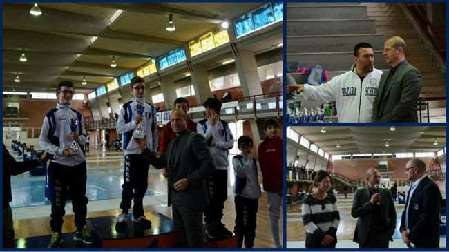 Grande partecipazione per il gran premio regionali di scherma under 14