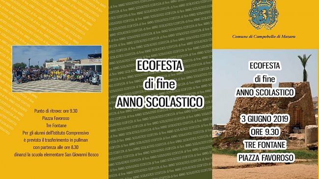 Comune C.bello: 4ᵃ edizione della giornata ecologica a Tre Fontane,lunedì 3 giugno