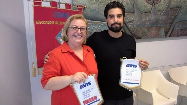 Marco Cileo torna a Marsala, punto di partenza della sua camminata per la vita per l’Avis