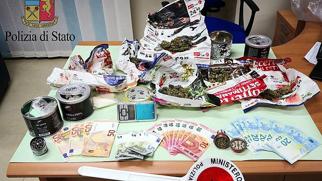 Operazione antidroga, la Polizia arresta un uomo in flagranza di reato