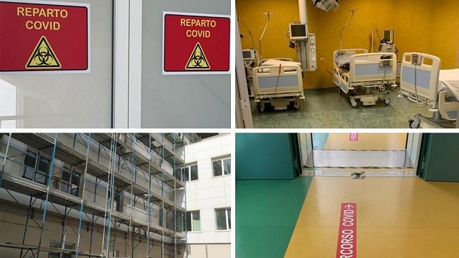 “Covid-hospital Ajello” decisione legata alle elezioni comunali di Marsala? Più di un sospetto… In esclusiva prime foto del reparto covid-19 di Mazara