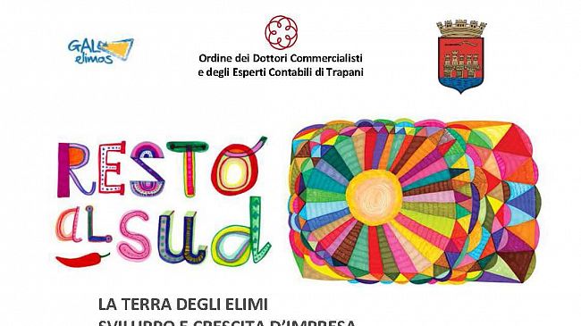 Evento “Resto al Sud” – Lunedì 25 giugno 2018 ore 10.00, Ex Aula Consiliare di Palazzo Dalì – Trapani.