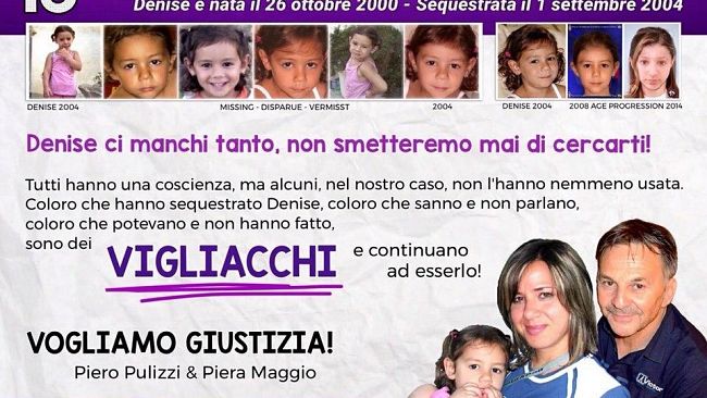 Caso Denise, 15 anni dal sequestro senza giustizia. Dal 1 settembre 2004 Mazara del Vallo non è stata più la stessa…