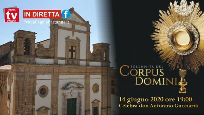 Partanna, Santa Messa in diretta Solennità del Corpus Domini