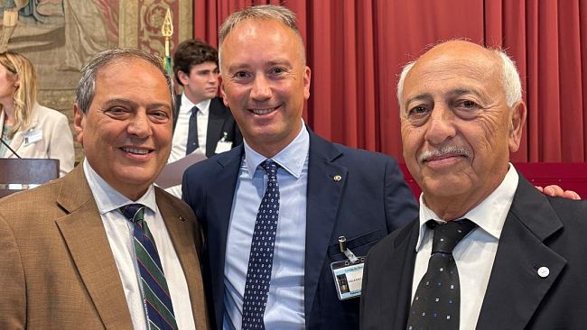 Giancarlo Ungaro premiato a Montecitorio con il Premio Geppino Micheletti
