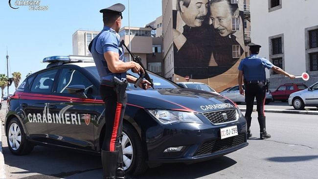 Controlli dei carabinieri tra Partinico e Borgetto: 1 arresto e 7 denunce