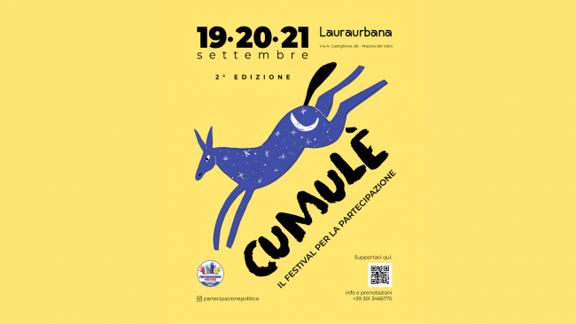 Mazara, prende il via oggi Cumulè il Festival per la partecipazione