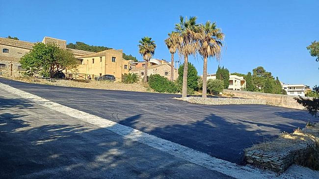 ​Valderice, completato parcheggio al Molino Excelsior