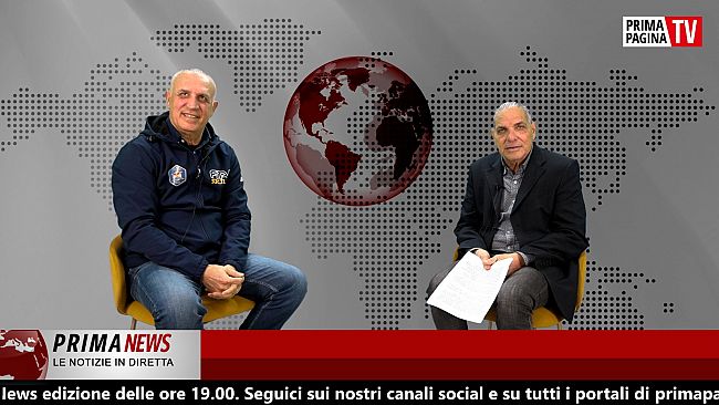 Prima news. 1 febbraio: ospite Enzo Asaro Presidente ASD TAV 2020 Mazara