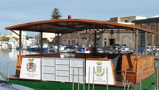 Mazara. Da lunedì tornerà in funzione la chiatta.