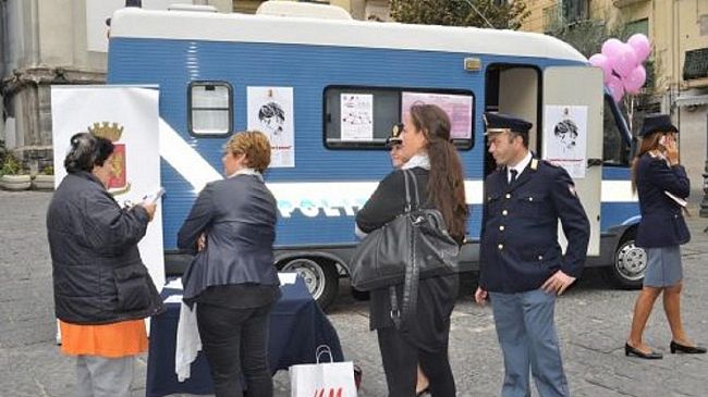 Progetto CAMPER:  anche a Castelvetrano la Questura  promuove delle giornate sul tema della violenza di genere