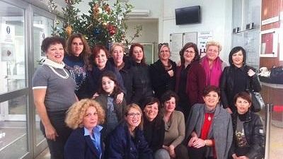 Trapani, le Socialiste addobbano un albero di natale all’ospedale sant’Antonio Abate