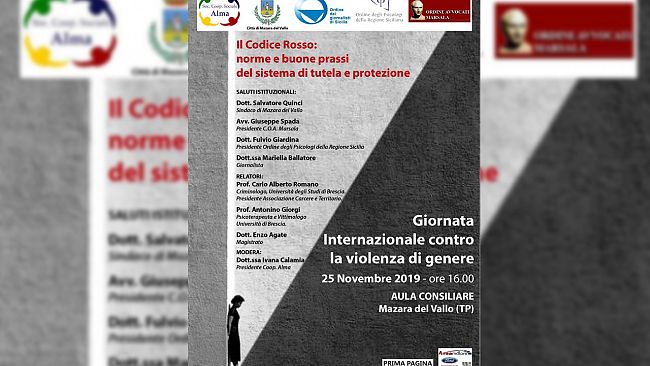 Mazara, Settimana di eventi: “Rete Sensibile”contro la violenza di genere