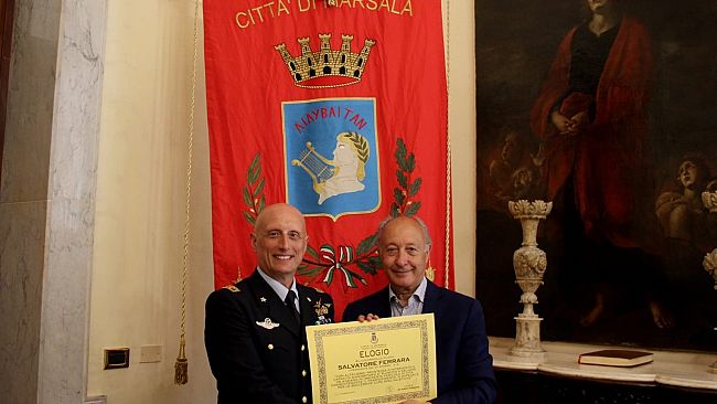 Marsala, il sindaco ha tributato un elogio al Comandante del 37° stormo Salvatore Ferrara