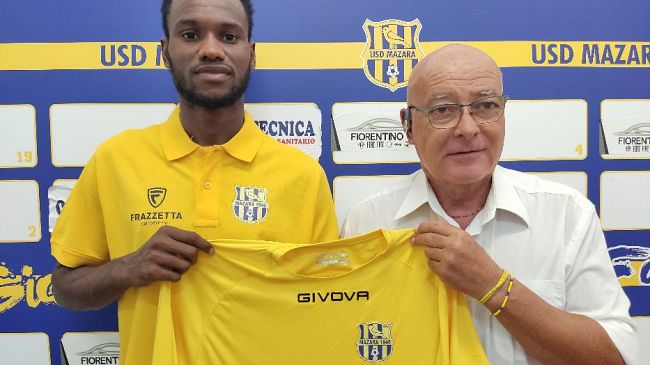 Mazara calcio, il centrocampista Barry Amadou Bella entra a far parte della squadra