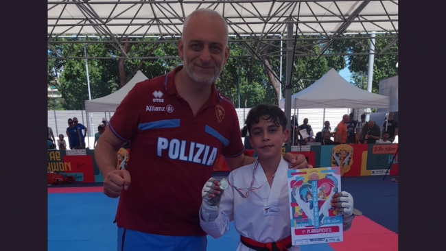 Il Castelvetranese Francesco Santoro Medaglia d’oro al Kim e Liù internazionale di Roma