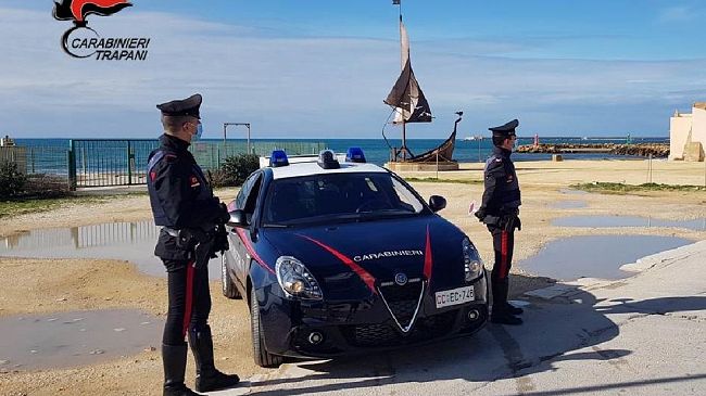 Mazara: I Carabinieri sequestrano patrimonio a noto pregiudicato