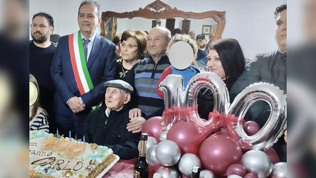 Nuovo centenario a Marsala. È nonno Carlo Sammartano
