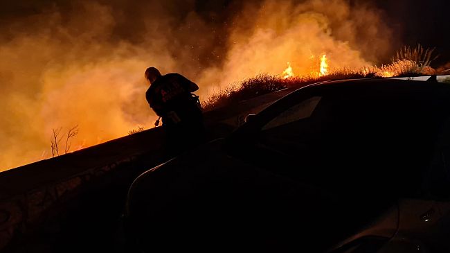 Domenica di roghi nel trapanese 