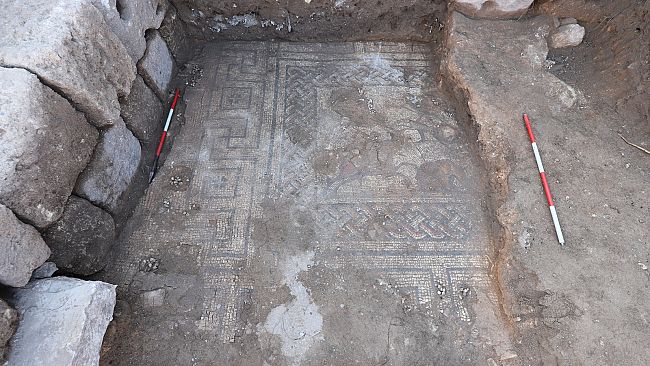 Il mosaico della caccia ‘svelato’ al Parco di Lilibeo