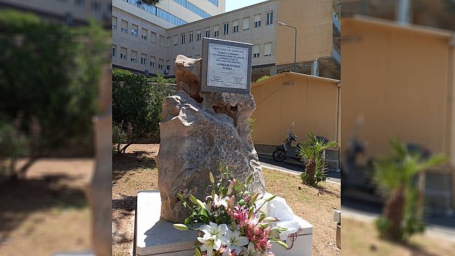 Erice presente all'inaugurazione del Memoriale per medici vittime del Covid